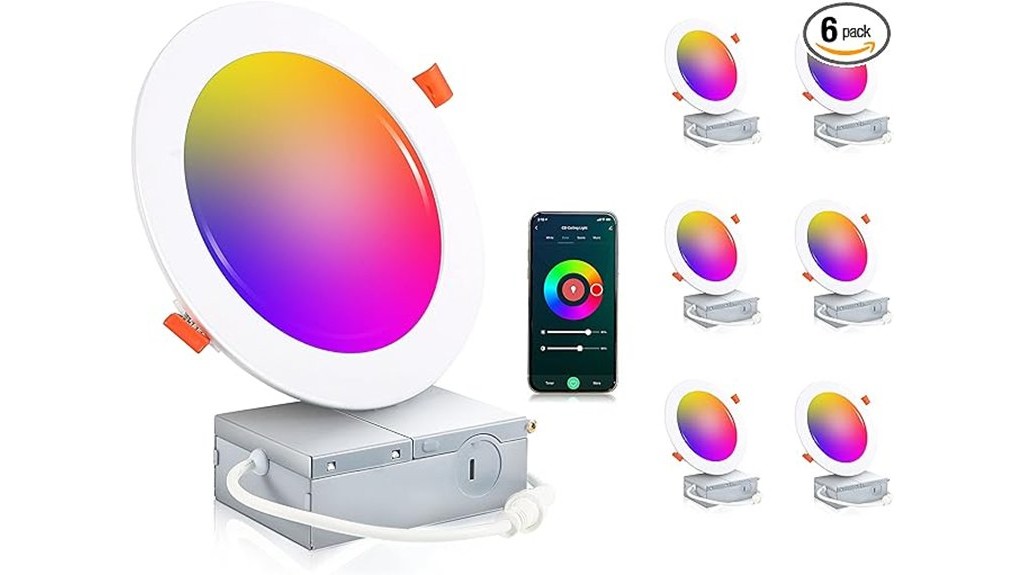 recessed smart led wifi lights