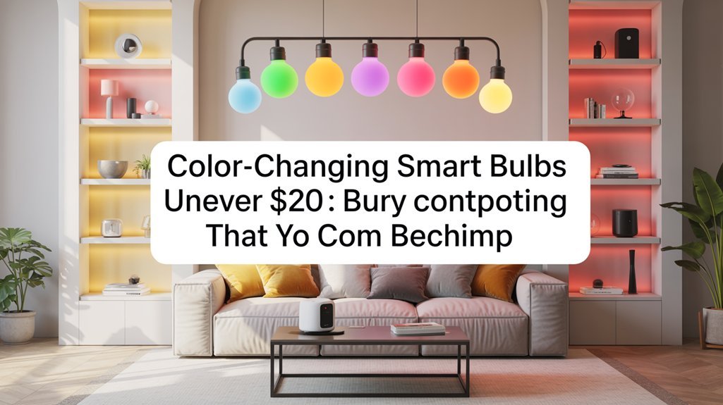 affordable color changing bulbs