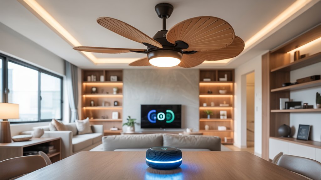 alexa controlled ceiling fans