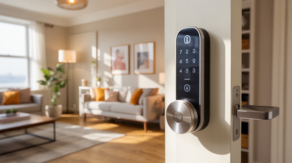 smart lock with keys