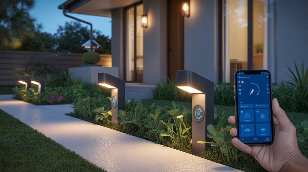 smart outdoor lighting features