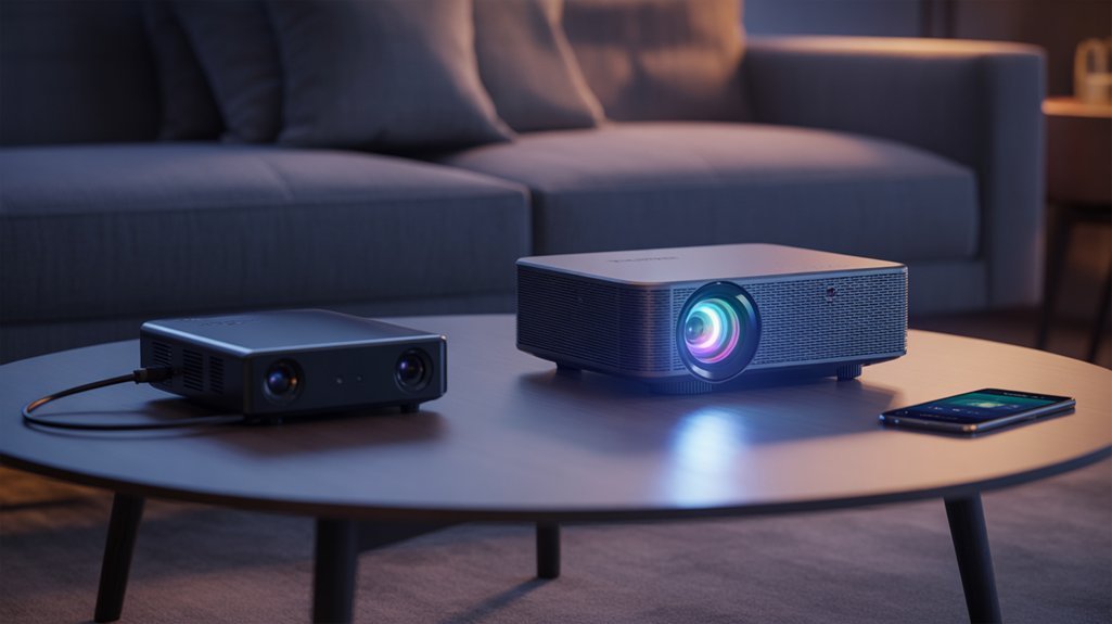 smart projectors vs regular projectors