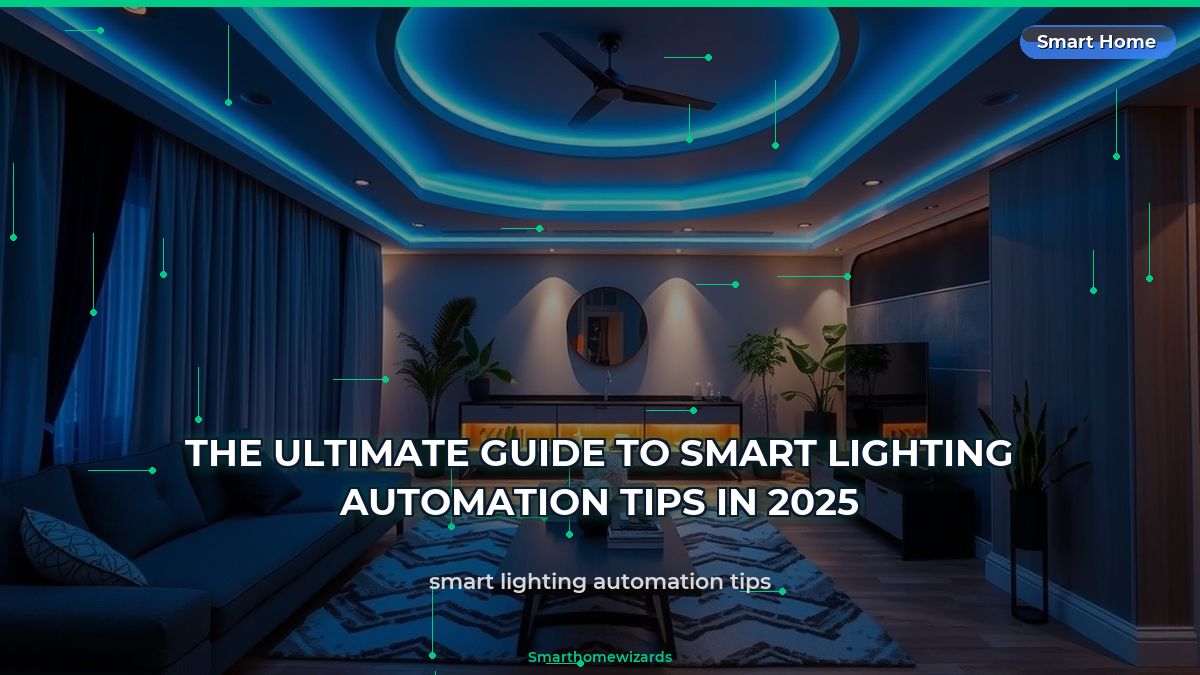 The Ultimate Guide to Smart Lighting Automation Tips in 2025