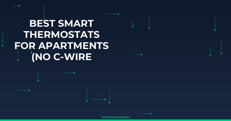 Best Smart Thermostats for Apartments (No C-Wire Required in 2025 ... - Smart Thermostats For Smart Apartments