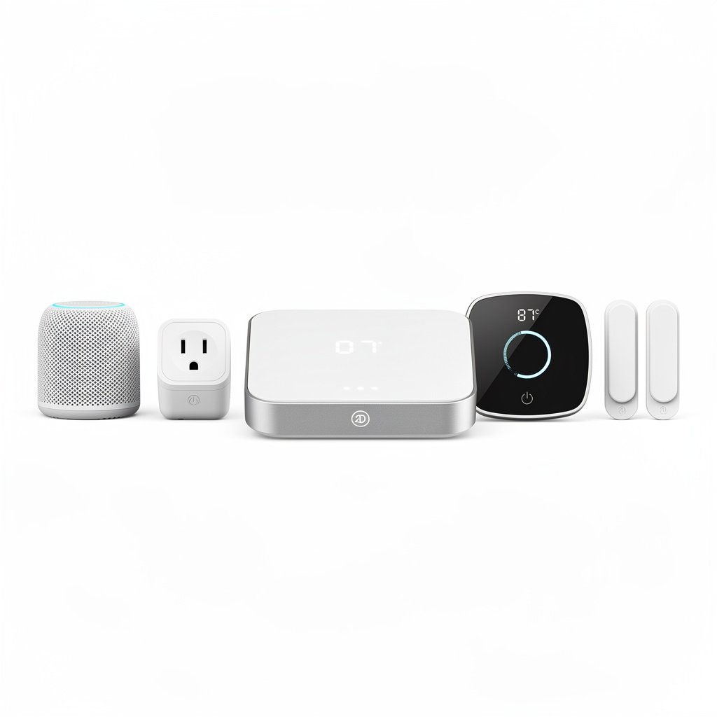Smart home hub as central device connecting all accessories