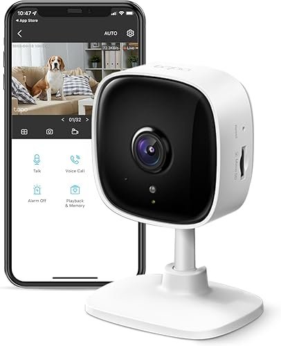 TP-Link Tapo 1080P Indoor Security Camera - best wifi security cameras