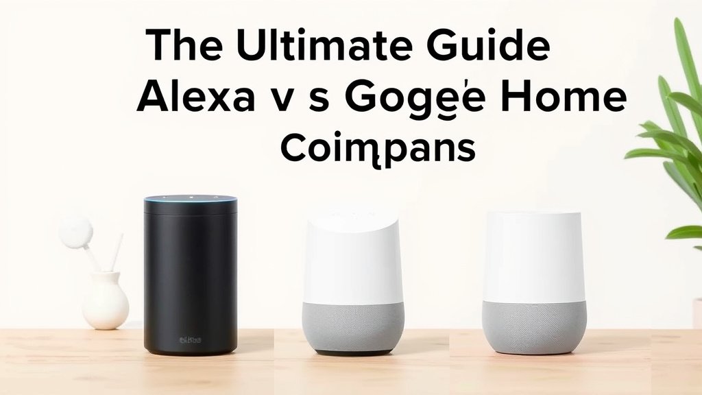 The Ultimate Guide to Alexa Vs Google Home Comparison in 2025 concept