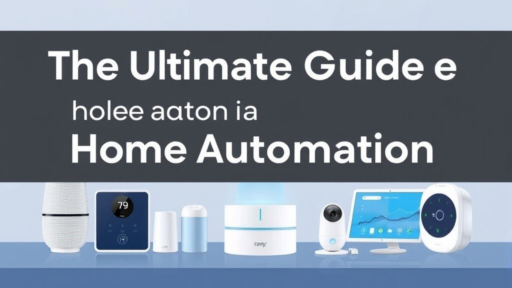 The Ultimate Guide to Home Automation For Beginners in 2025 concept