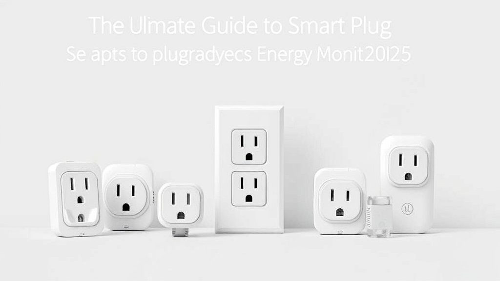 The Ultimate Guide to Smart Plugs Energy Monitoring in 2025 concept