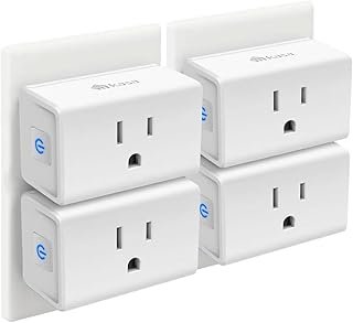 Kasa Smart Plug Mini 15A, Smart Home Wi-Fi Outlet 