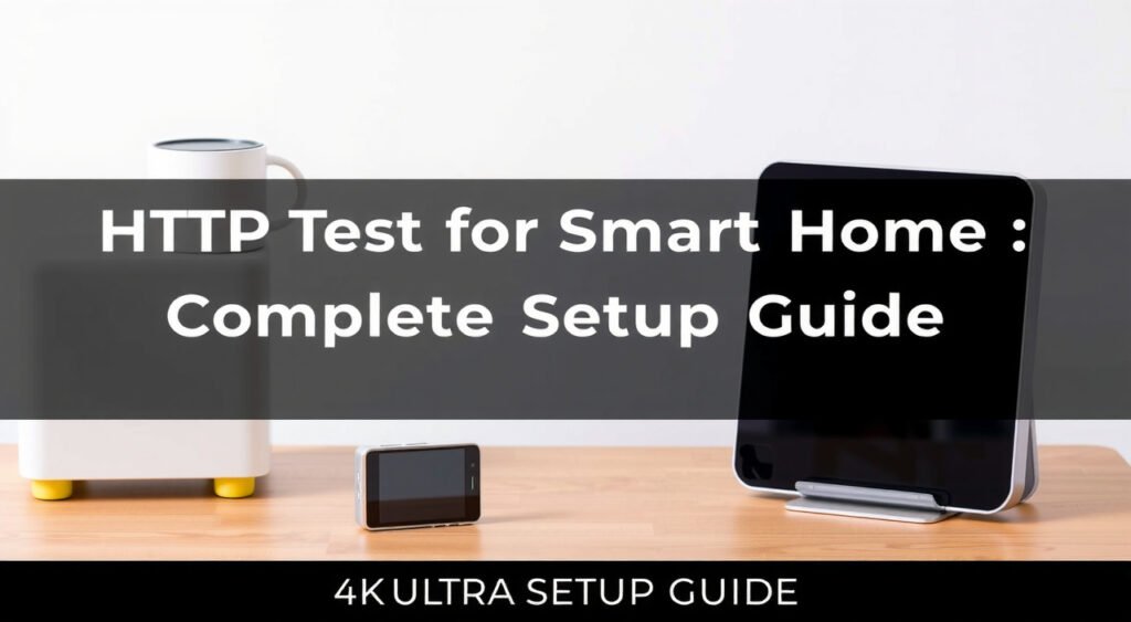 HTTP Test for Smart Home Devices: Complete Setup Guide