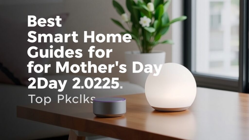 Best smart home guides for mother s day 2026 top picks