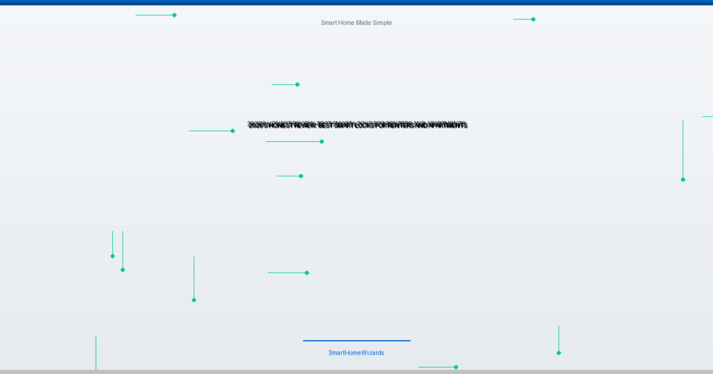 best smart locks for renters and apartments