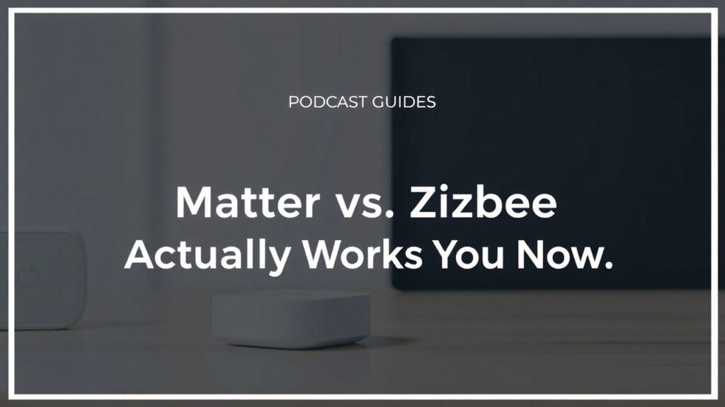 Matter vs zigbee which smart home protocol actually