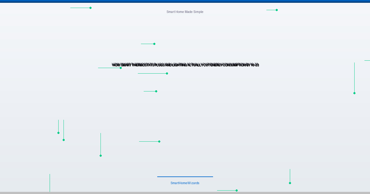 How Smart Thermostats, Plugs, and Lighting Actually Cut Energy Consumption by 10-23%