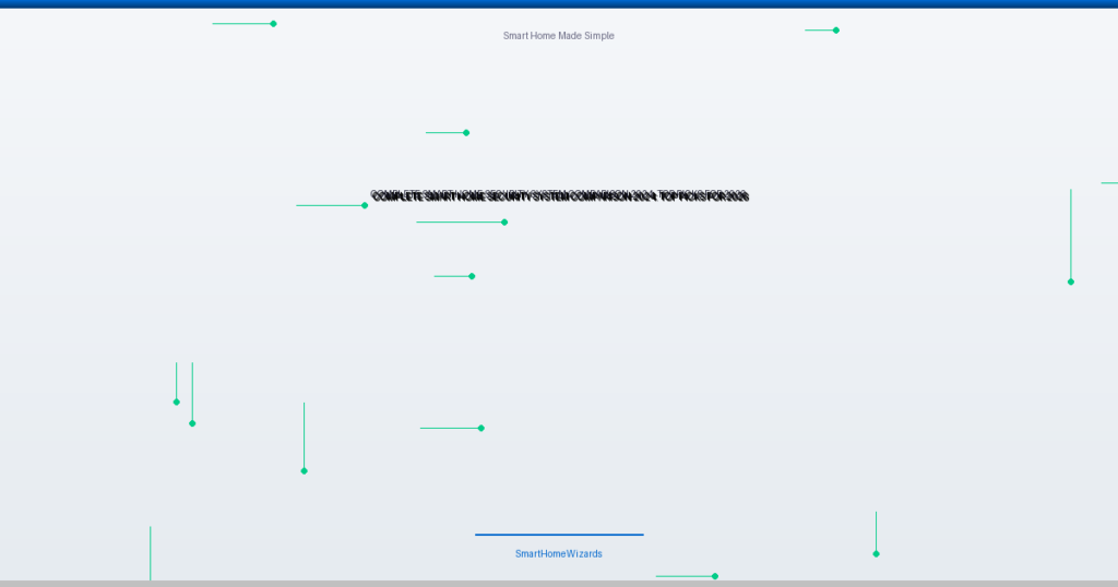 smart home security system comparison 2024