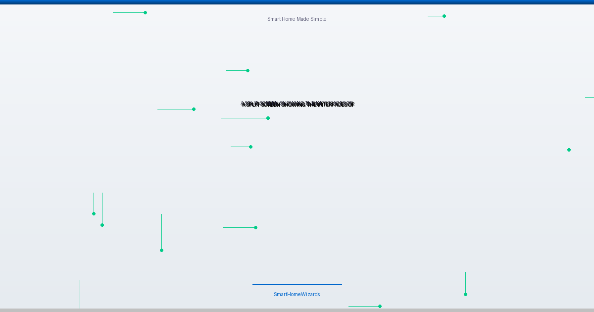 voice assistant comparison - a split-screen showing the interfaces of Alexa, Google Assistant, and Siri on th