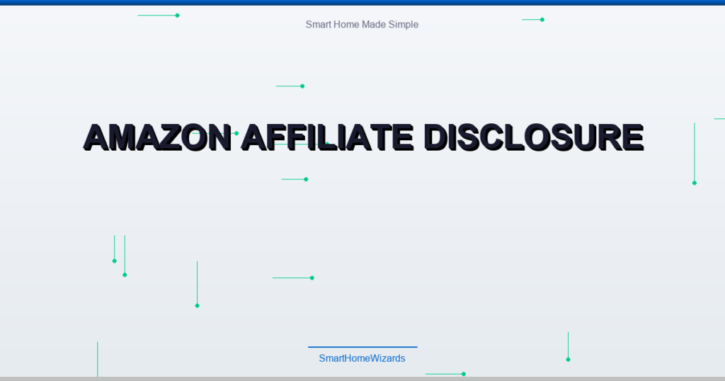 Amazon Affiliate Disclosure