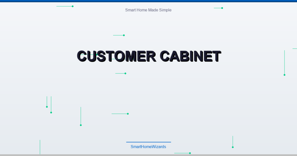 Customer Cabinet