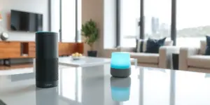 Illustration for Alexa vs Google Home Comparison: Which Ecosystem Fits Your Smart Home?