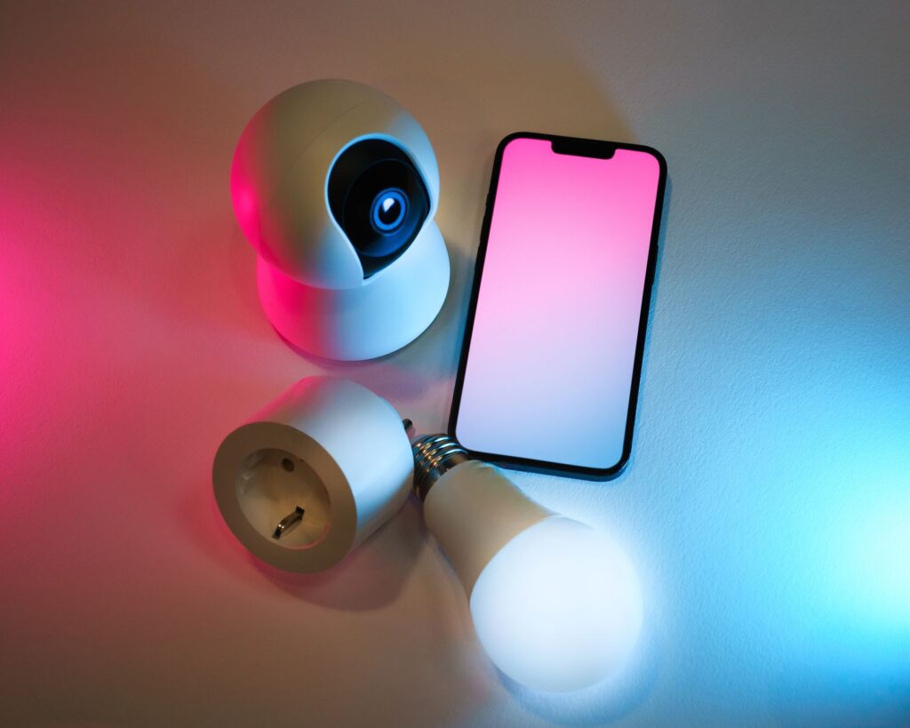 A modern smart home setup illustrating beyond basics advanced smarthome automation savvy user.