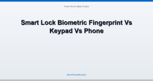 Smart Lock Biometric Fingerprint Vs Keypad Vs Phone